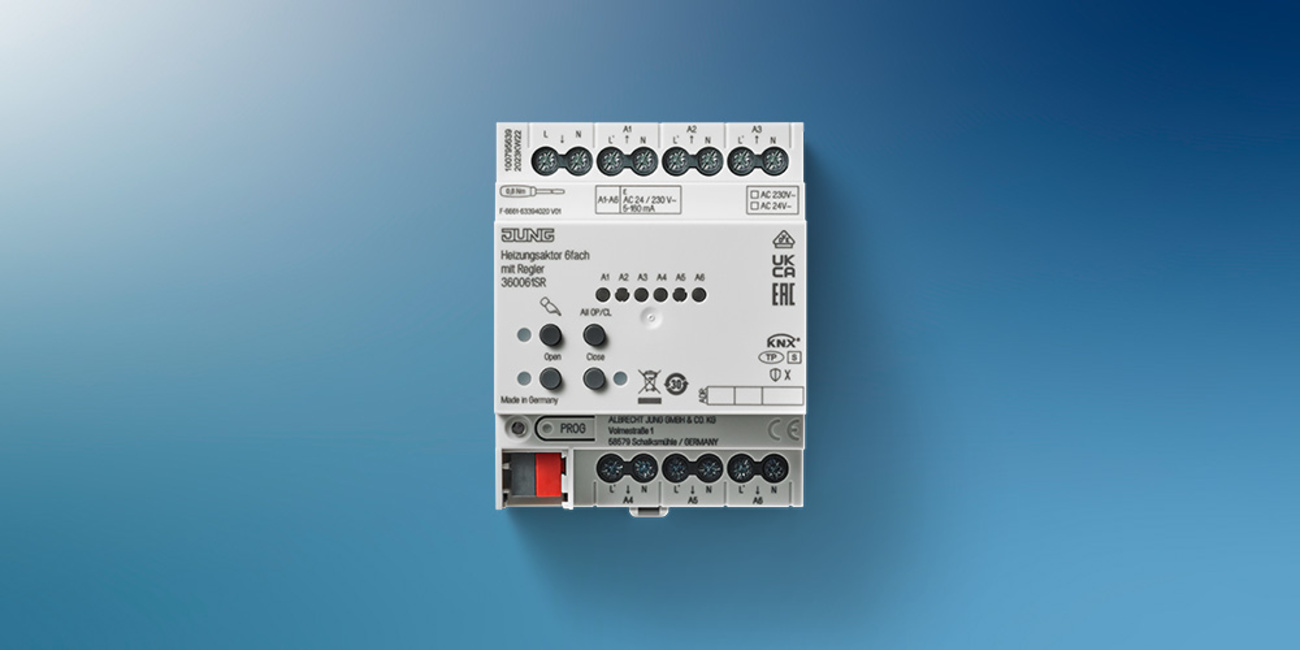 KNX Heizungsaktor 6-fach bei Sögüt Elektroinstallationen in Waiblingen